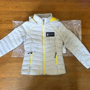 SPYDER WOMEN'S USST TIMELESS DOWN JACKET, GREY, M